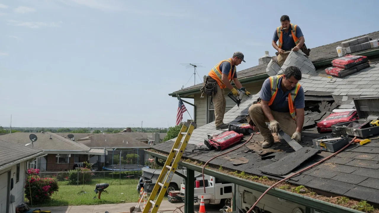 Roof Repair in Farmersville, IL near me